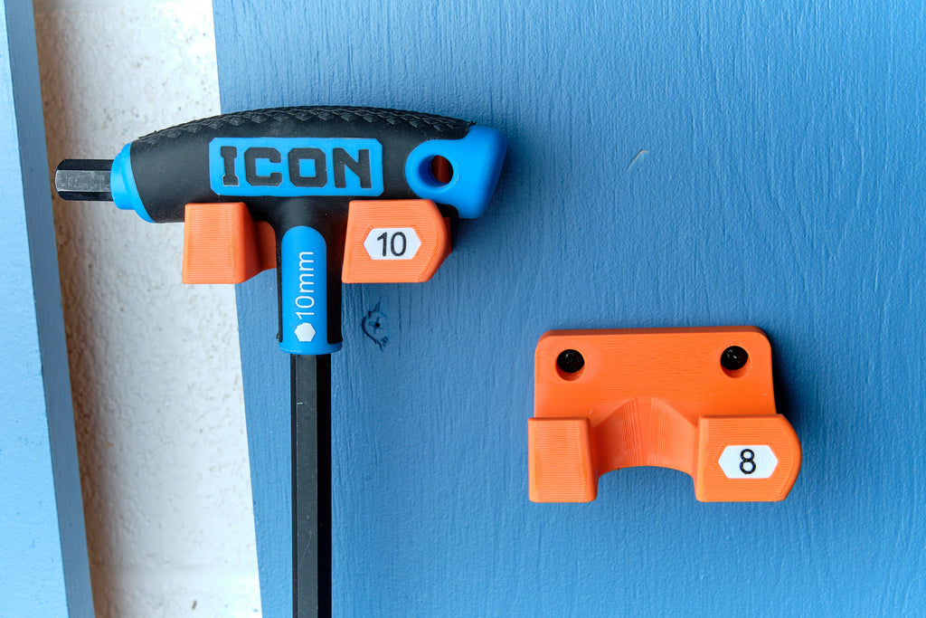 Lathe Chuck Key Holder – Wall Mount (8mm & 10mm)