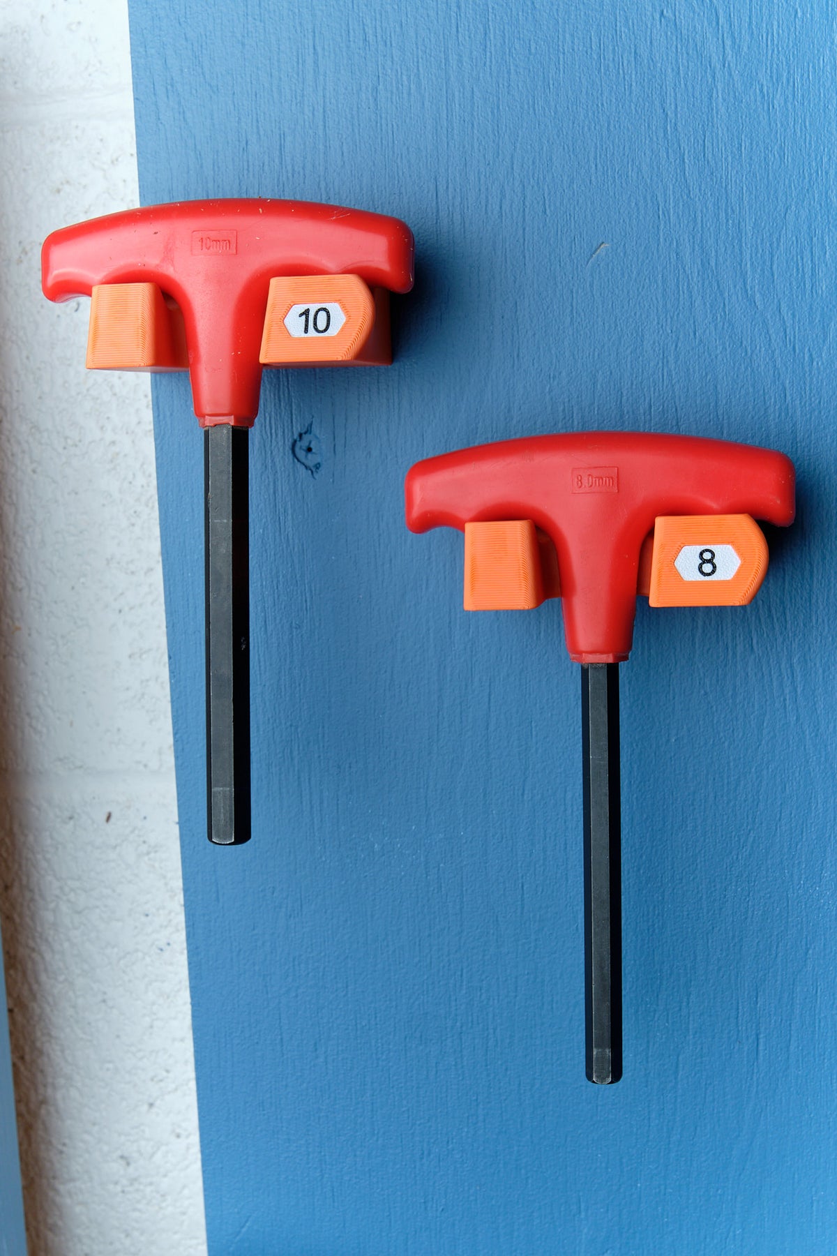 Lathe Chuck Key Holder – Wall Mount (8mm & 10mm)