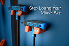 Lathe Chuck Key Holder – Wall Mount (8mm & 10mm)