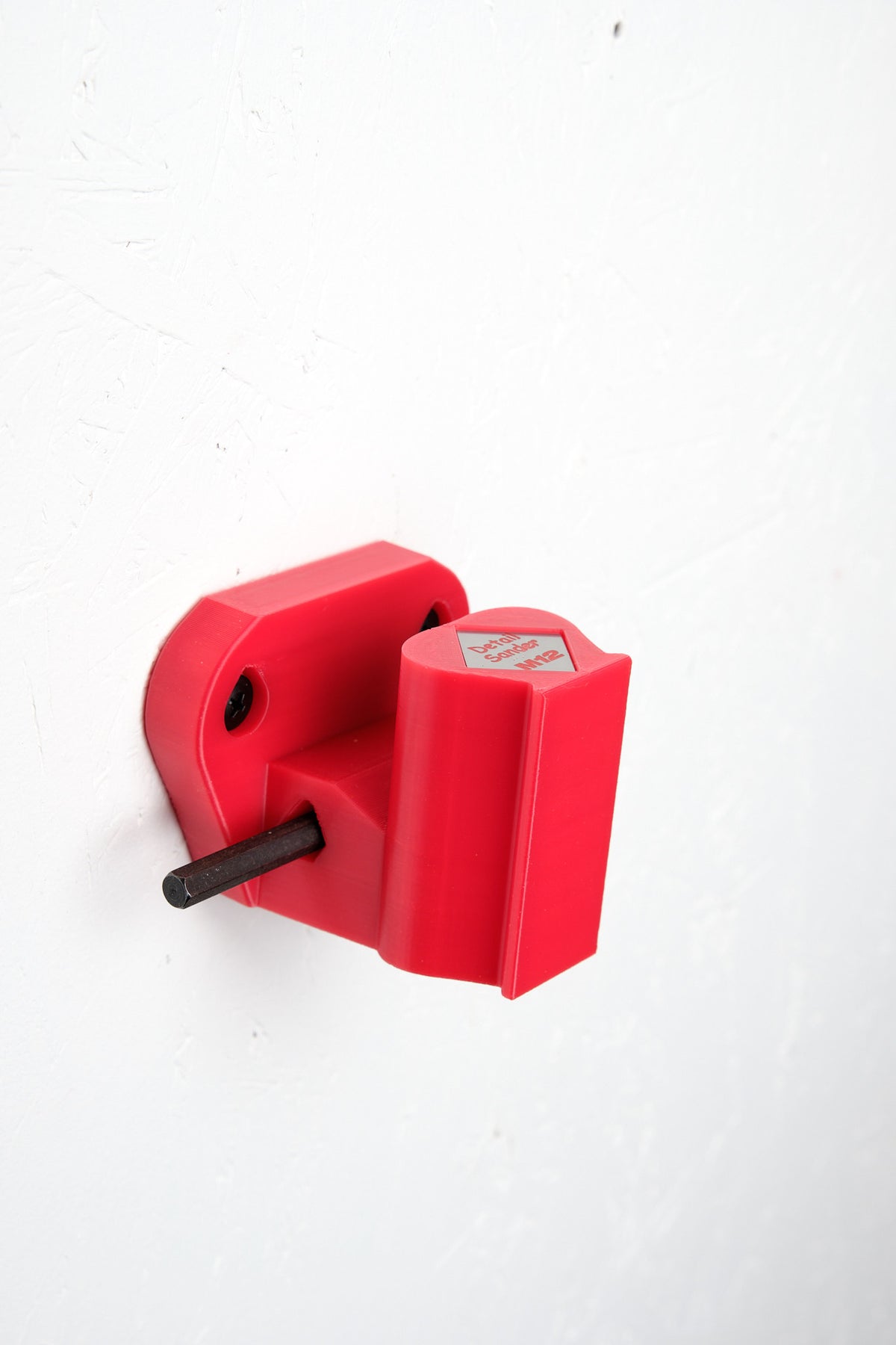 Milwaukee Fuel M12 Orbital Detailed Sander Wall Mounted Holster Rack