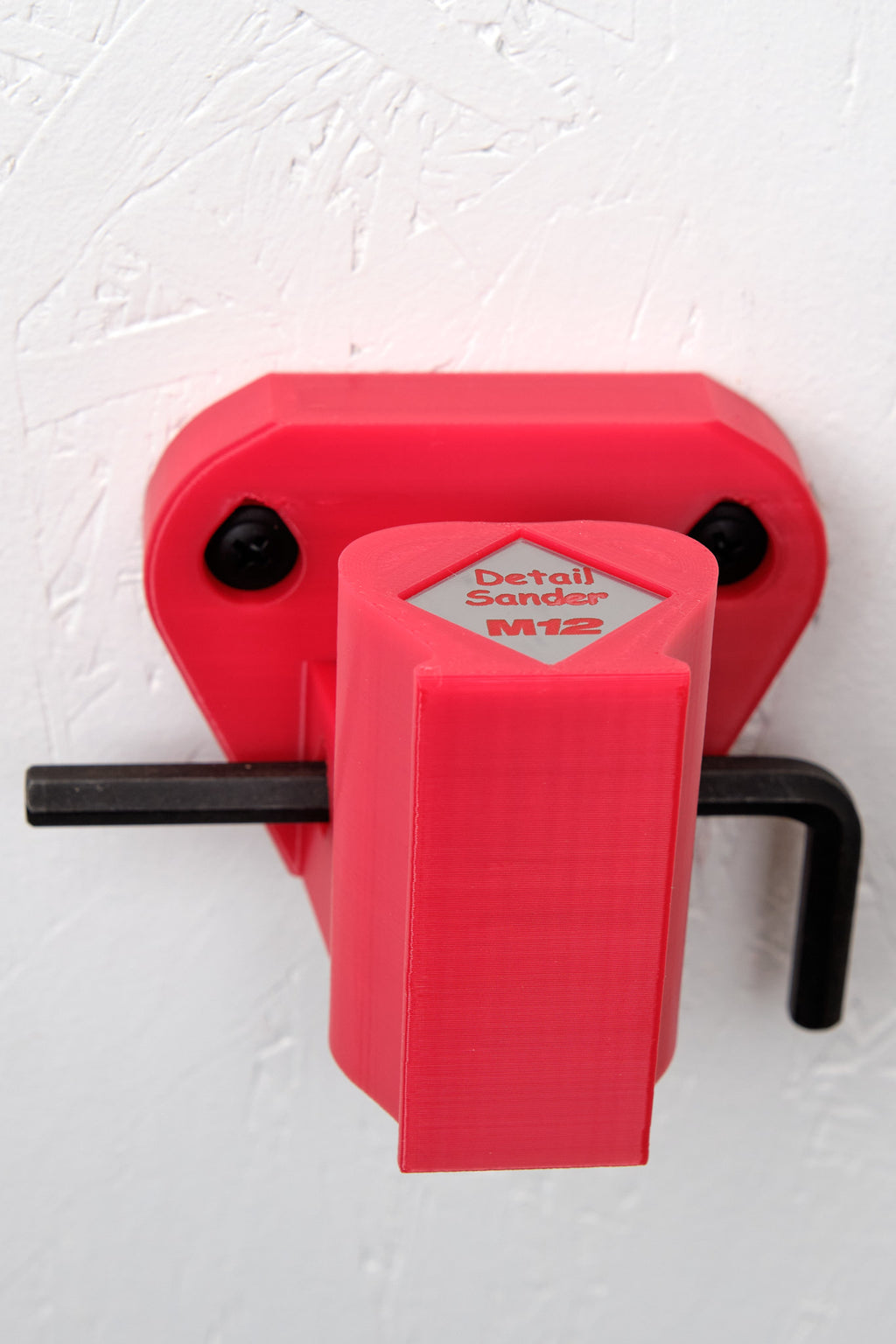 Milwaukee Fuel M12 Orbital Detailed Sander Wall Mounted Holster Rack