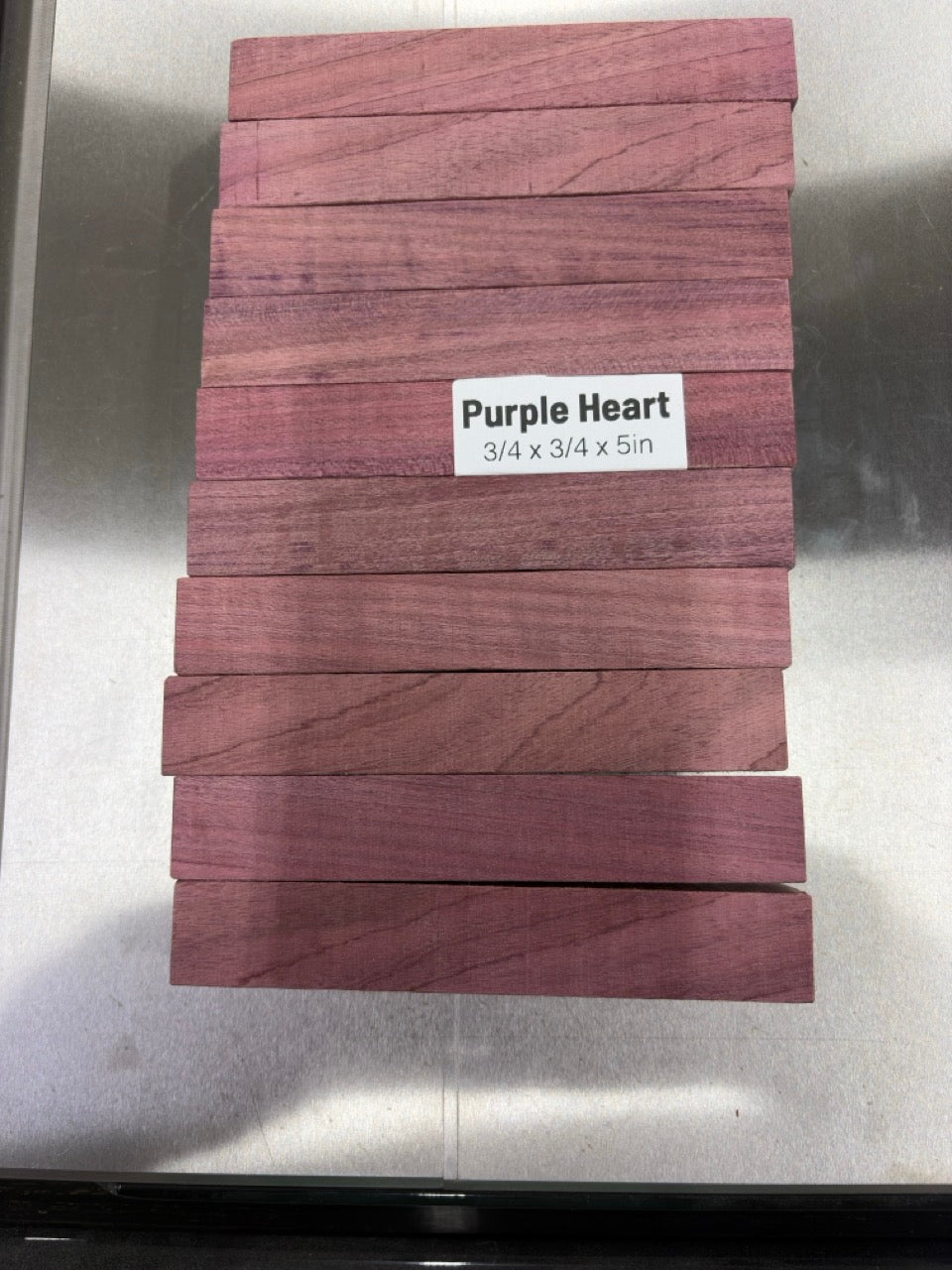 Purpleheart Wood Pen Blanks for Turning – 10 Pack