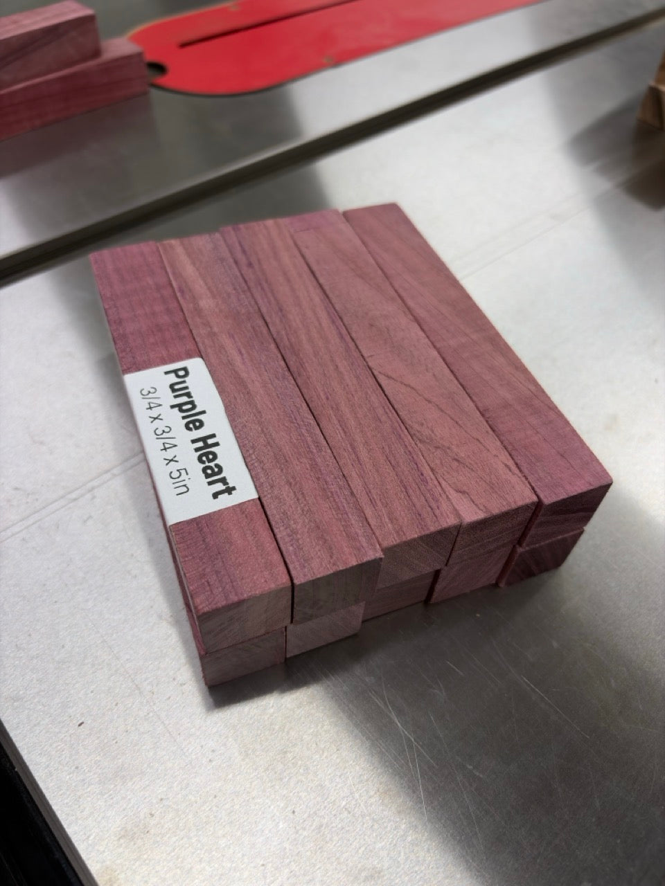 Purpleheart Wood Pen Blanks for Turning – 10 Pack