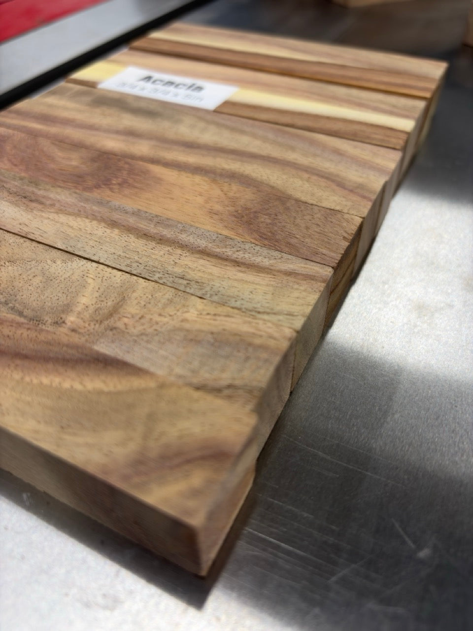 Acacia Wood Pen Blanks for Turning – 10 Pack