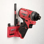 Milwaukee M12 Drill & Impact Driver Wall Mount with 20-Bit Storage