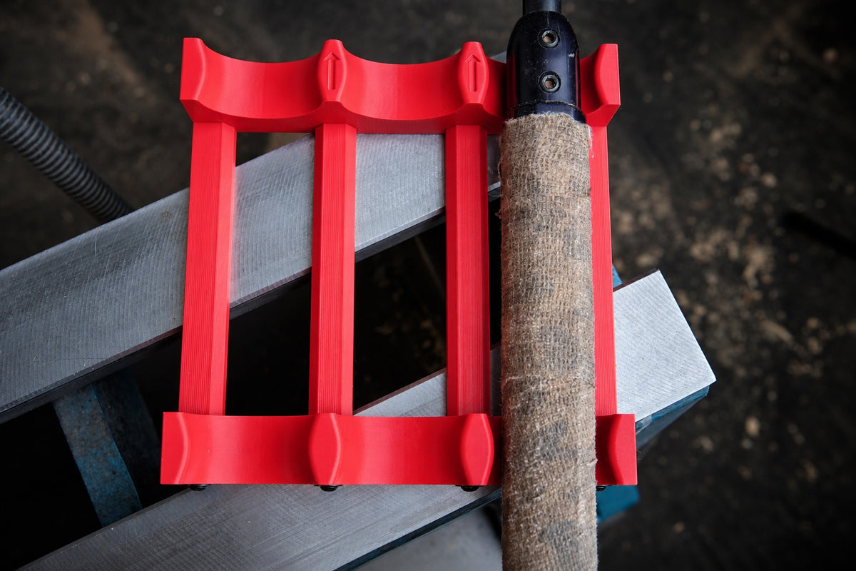 Lathe Bed Rack-a-Tool – Magnetic 3-Tool Rack