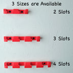 Milwaukee M12 Battery Wall Mount for 2, 3 or 4 Batteries – Storage Solution