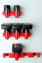 Milwaukee M12 Battery Wall Mount for 2, 3 or 4 Batteries – Storage Solution