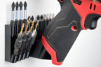 Milwaukee M12 Drill & Impact Driver Wall Mount with 20-Bit Storage
