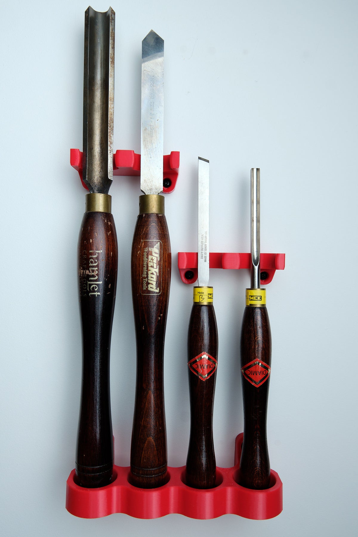 Mini Quad Rack-a-Tool for Pen-Turning Tools