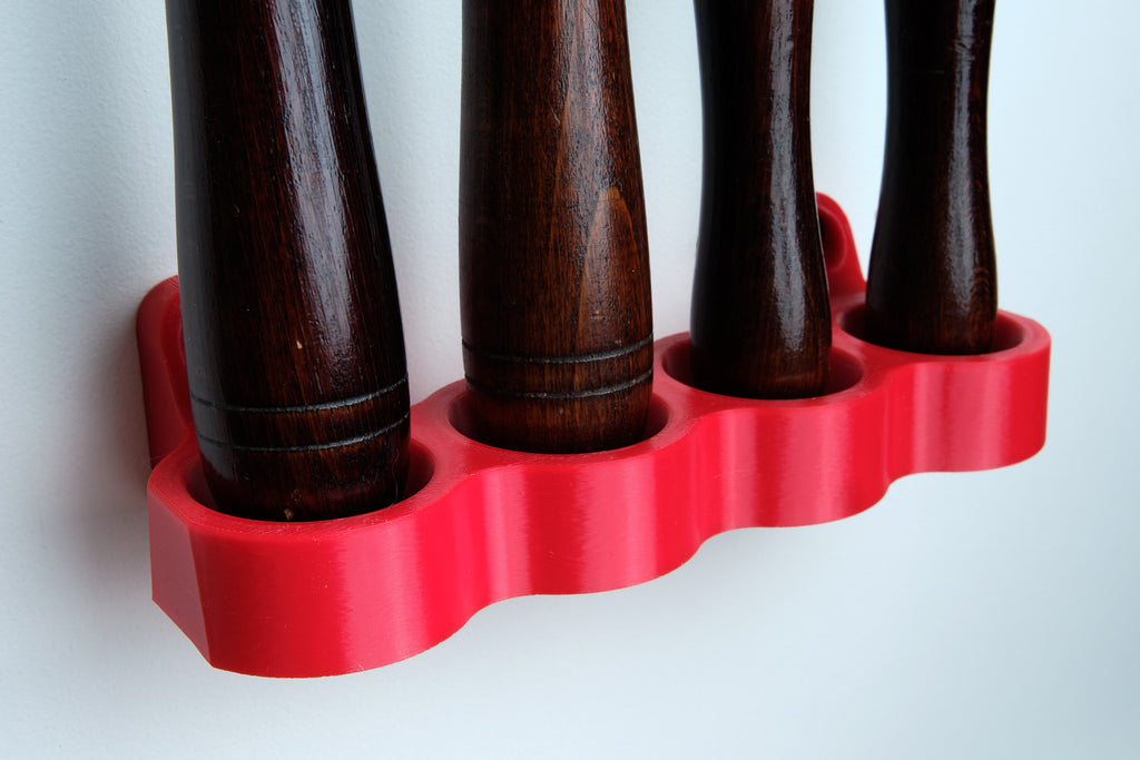 Mini Quad Rack-a-Tool for Pen-Turning Tools