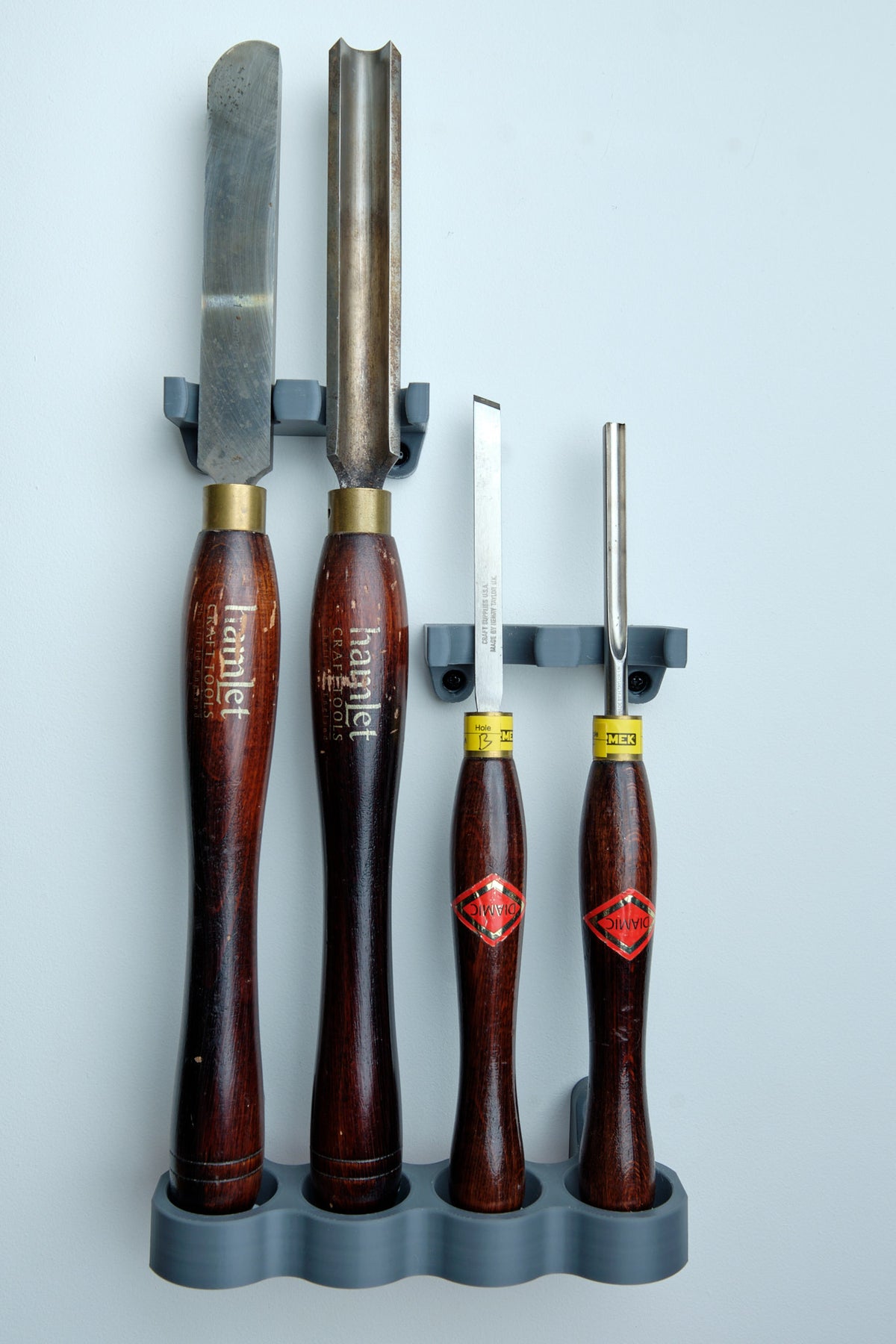 Mini Quad Rack-a-Tool for Pen-Turning Tools