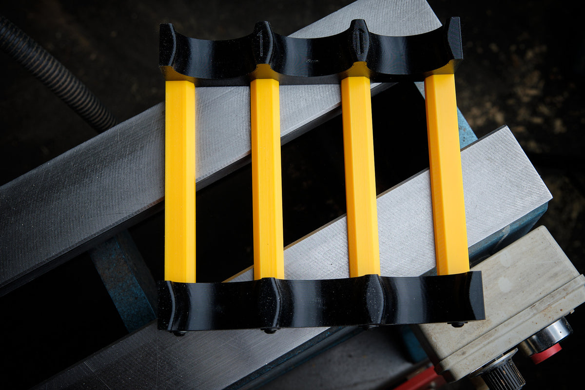 3-Slot Magnetic Tool Rack for Lathes