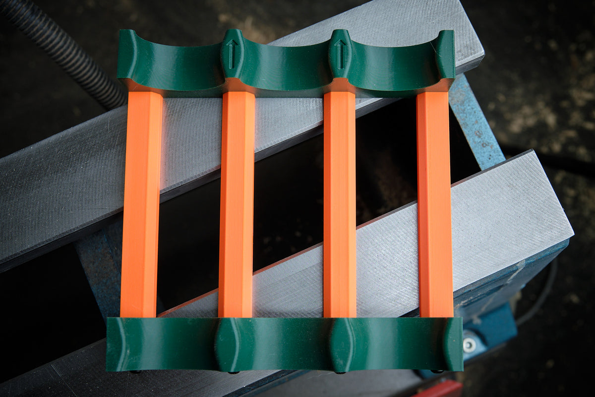 3-Slot Magnetic Tool Rack for Lathes