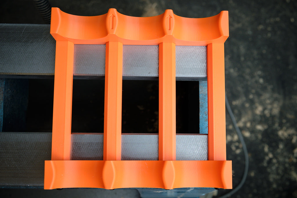 3-Slot Magnetic Tool Rack for Lathes