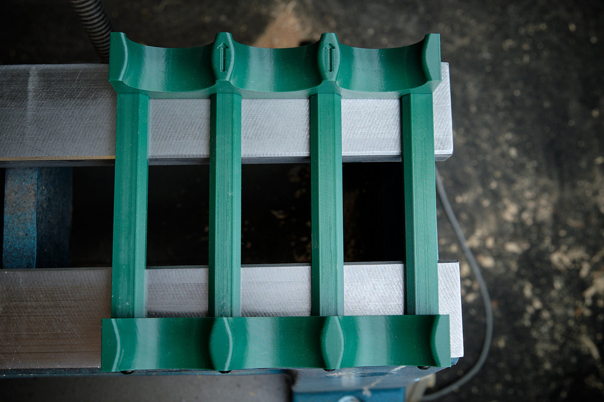 3-Slot Magnetic Tool Rack for Lathes