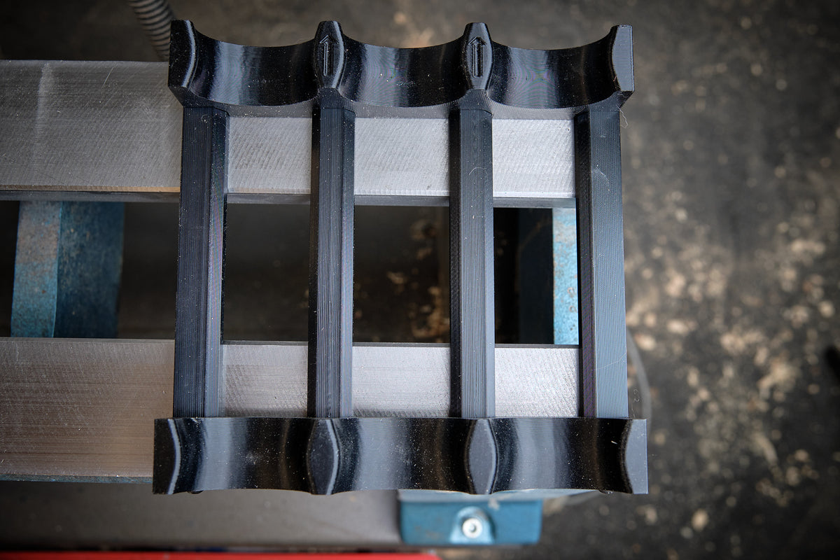3-Slot Magnetic Tool Rack for Lathes