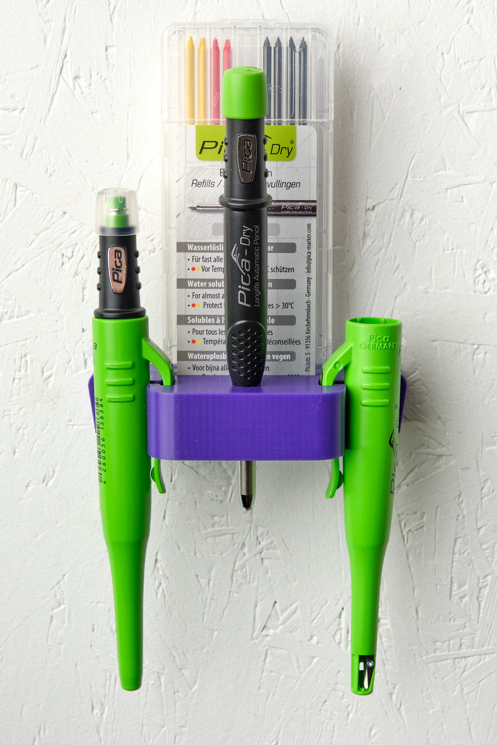 Pica-Dry 3030 & 7070 Wall Mount Holder – 3D Printed Storage Solution