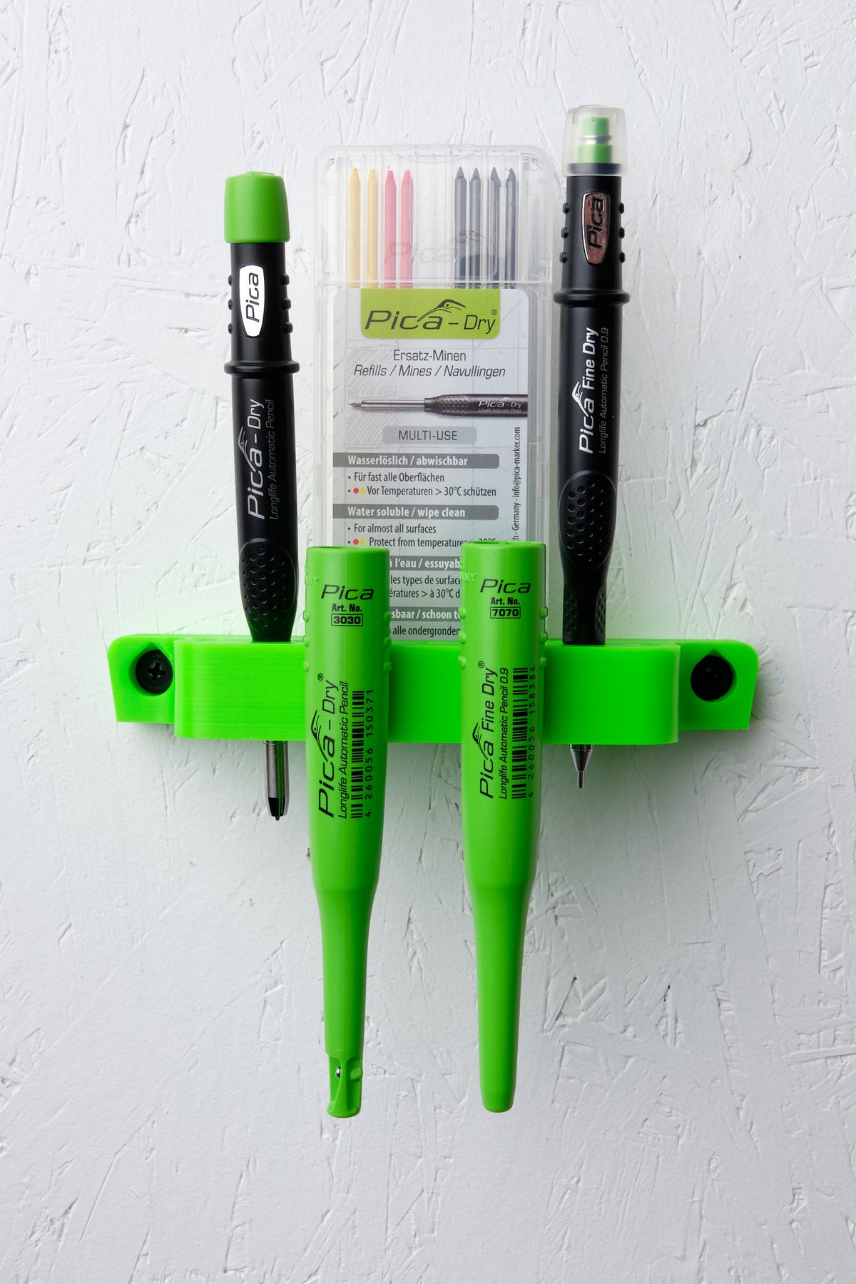 Pica-Dry 3030 & 7070 Wall Mount Holder – 3D Printed Storage Solution