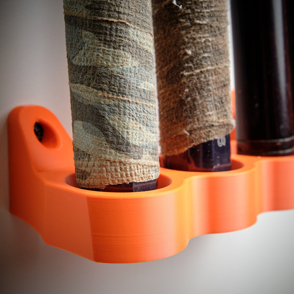 Quad Rack-a-Tool – Modular Wall Rack for 4 Turning Tools