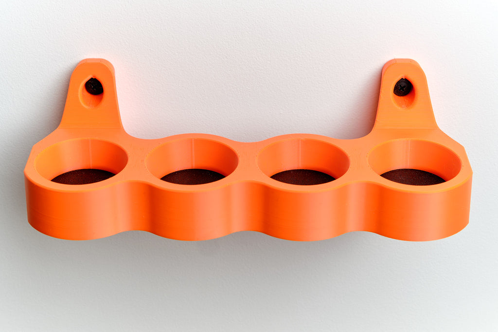 Quad Rack-a-Tool – Modular Wall Rack for 4 Turning Tools