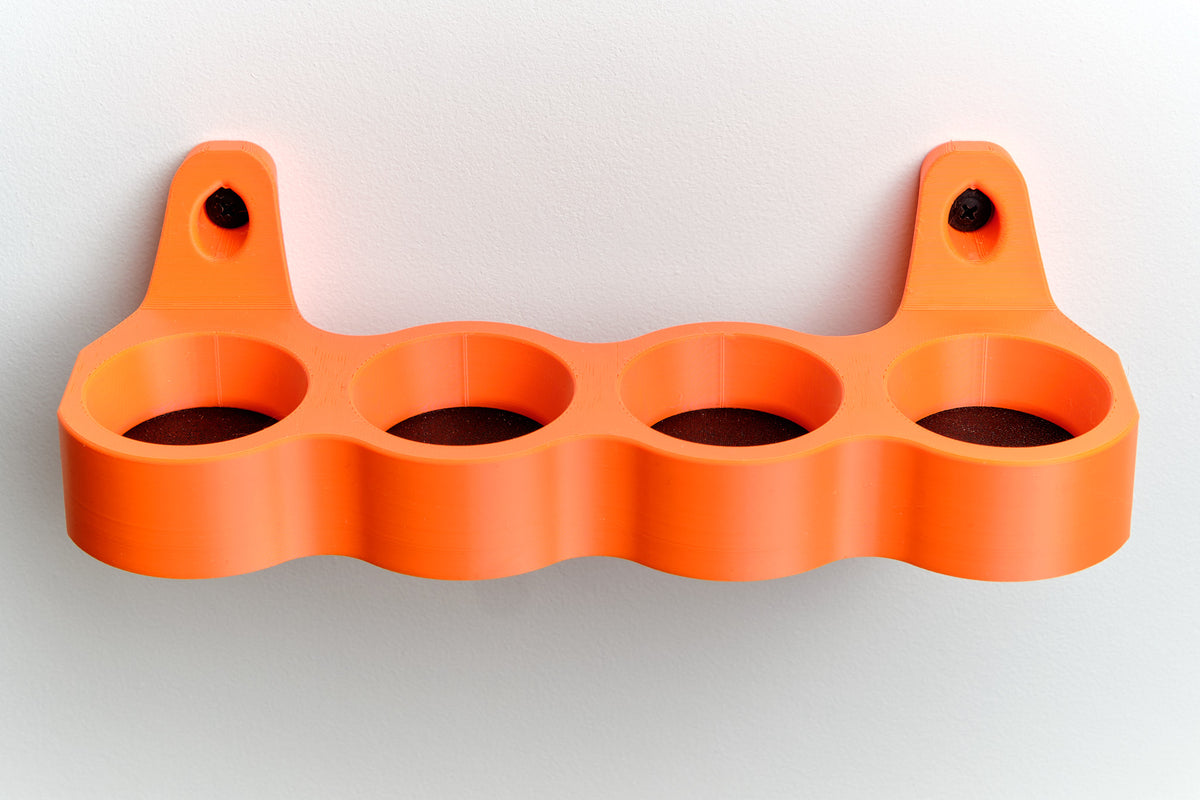 Quad Rack-a-Tool – Modular Wall Rack for 4 Turning Tools