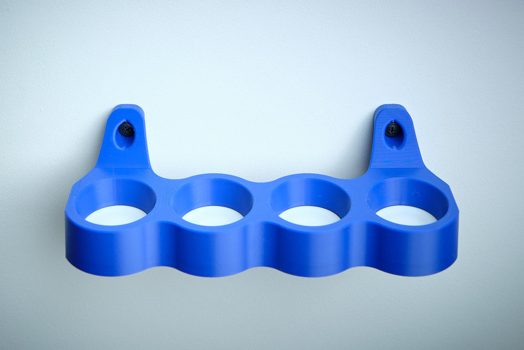 Quad Rack-a-Tool – Modular Wall Rack for 4 Turning Tools