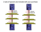 Chuck Jaw Wall Mounted Holder with Rotating Carousel - Ultimate Storage Solution