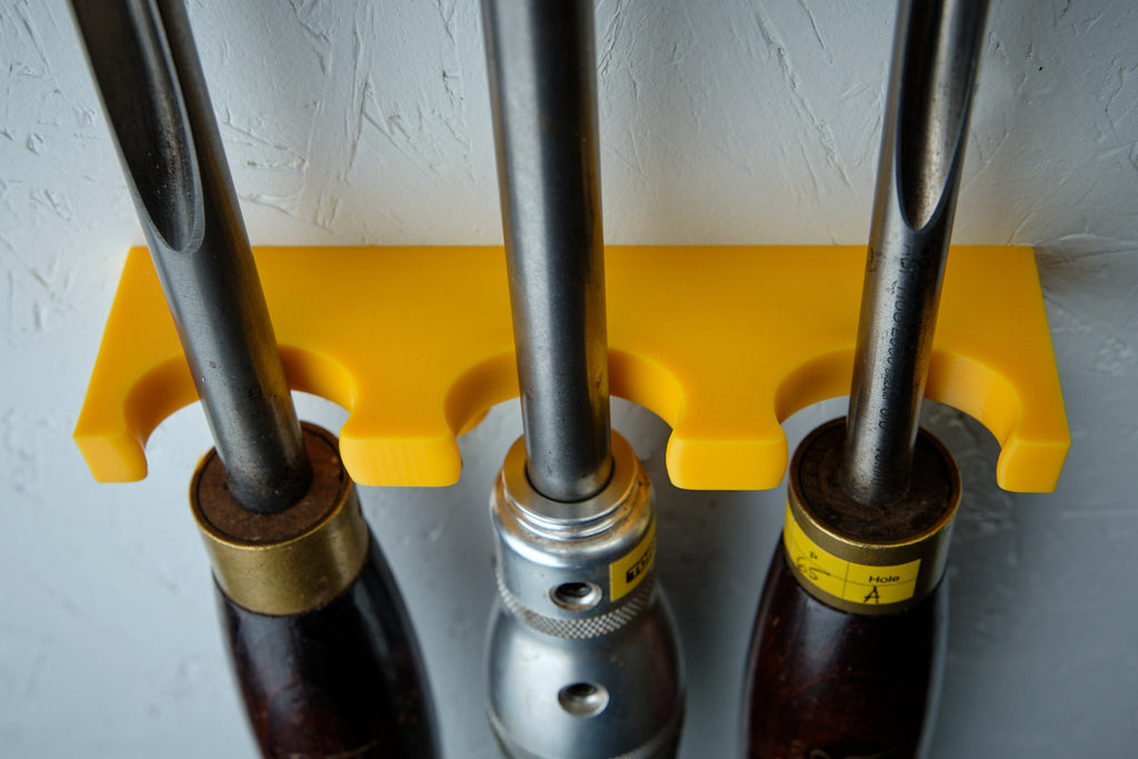 Tri Rack-a-Tool – Wall Rack for 3 Turning Tools
