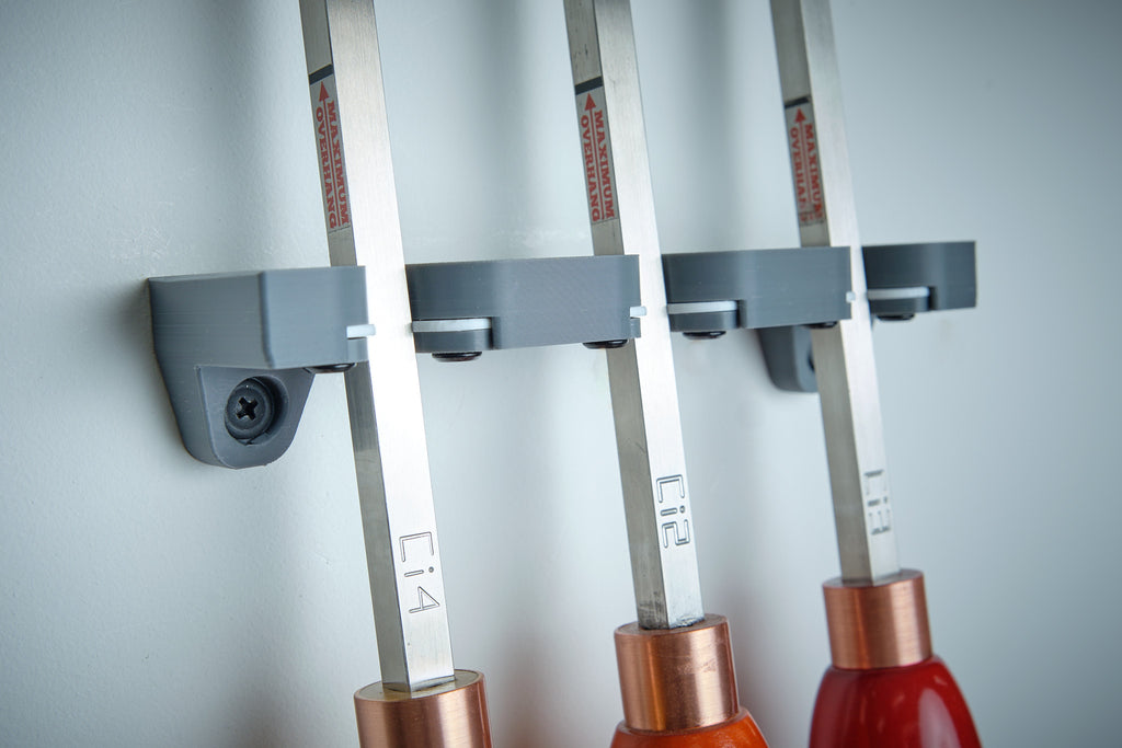 Tri Rack-a-Tool – Wall Rack for 3 Turning Tools