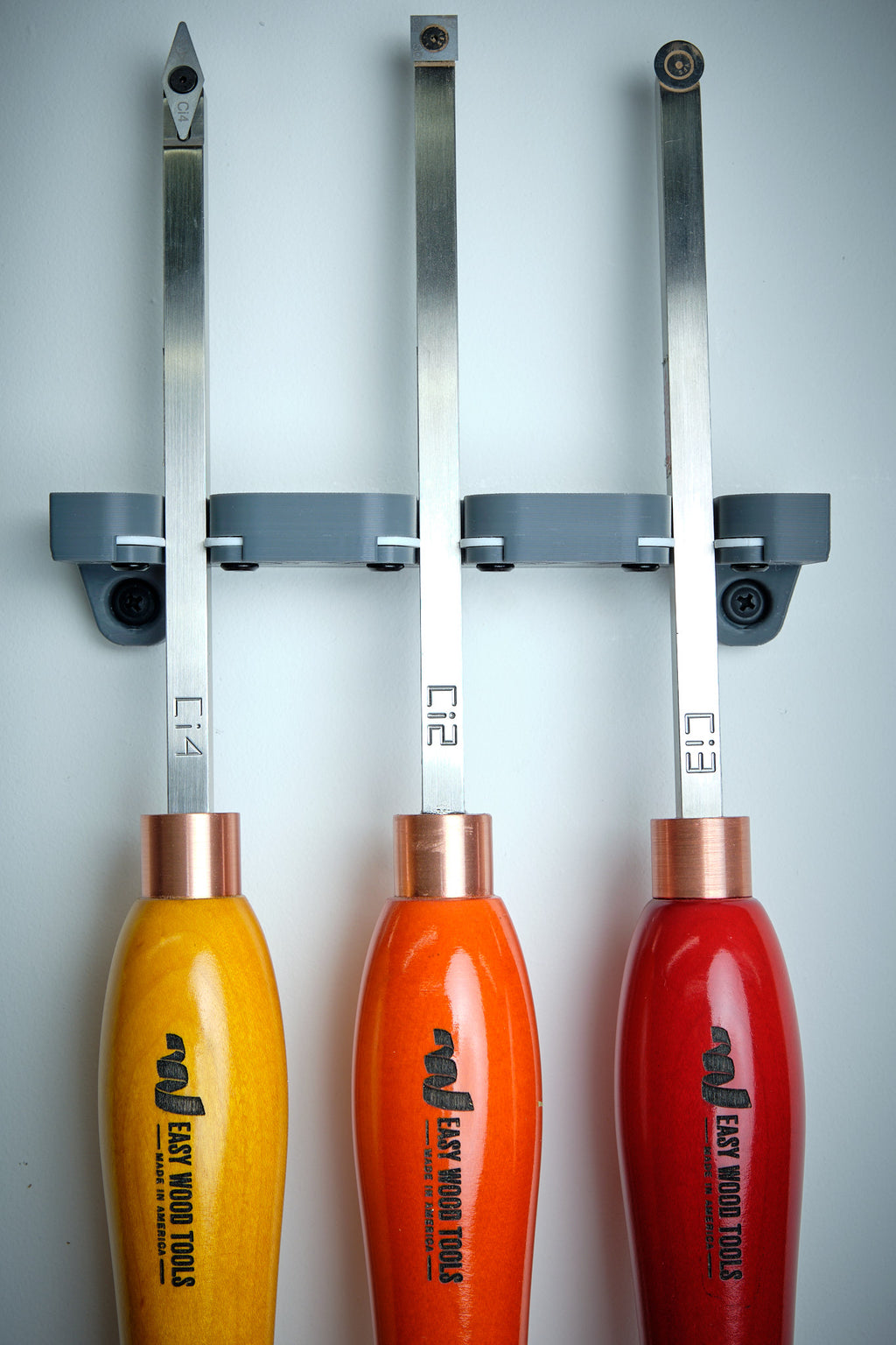Tri Rack-a-Tool – Wall Rack for 3 Turning Tools