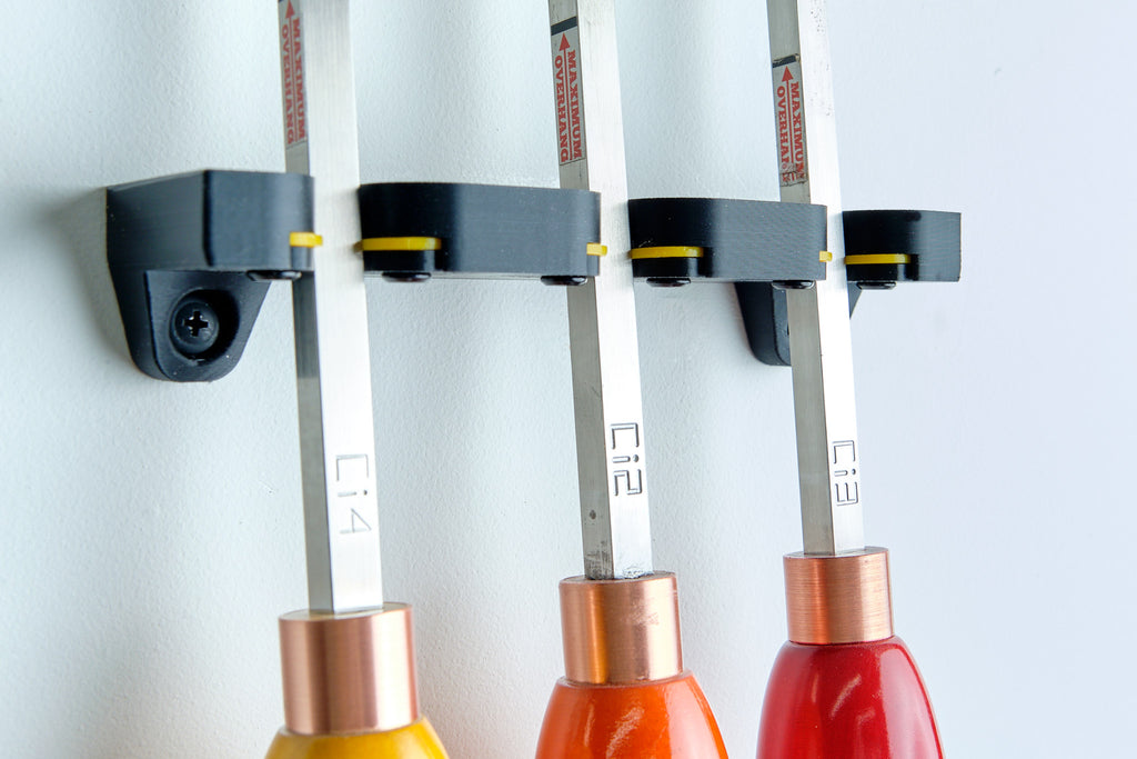 Tri Rack-a-Tool – Wall Rack for 3 Turning Tools