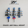 Lathe Chuck Jaw Holder – Rotating Wall-Mount Carousel