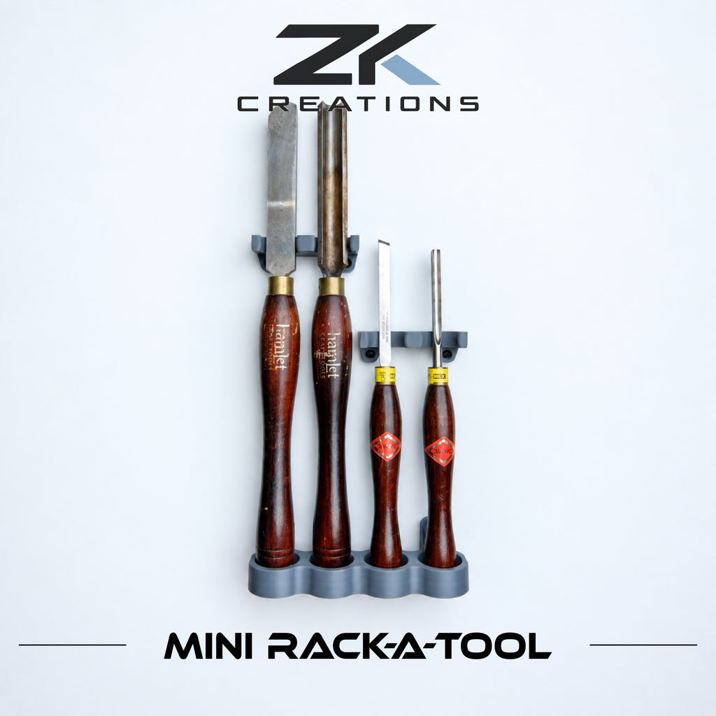 Mini Quad Rack-a-Tool for Pen-Turning Tools