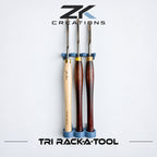 Tri Rack-a-Tool – Lathe Tool Rack for Easy Wood Tools